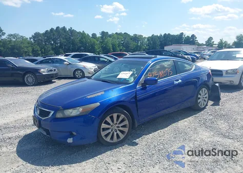 2010 Honda Accord 3.5 Ex-L из США, поврежденный, VIN 1HGCS2B82AA006174